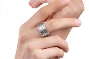 женские серебряные кольца