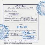 Как может выглядеть апостиль